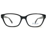 Polo Ralph Lauren Eyeglasses Frames PH 2165 5001 Polished Black Plaid 53... - £34.82 GBP