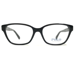 Polo Ralph Lauren Eyeglasses Frames PH 2165 5001 Polished Black Plaid 53-17-145 - £34.94 GBP