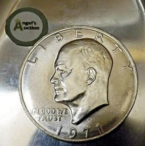 Eisenhower Dollar - 1971 D  AA20-7093 - £39.92 GBP