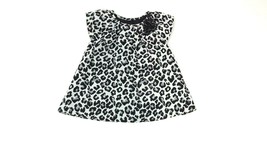 Pippa &amp; Julie Toddler Girls Dazzling Cute Dress Size 3T 3 T Black Cream Silver - £8.50 GBP