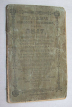 1847 Antique Marsh&#39;s Masonic Register Grand Subordinate Chapters Directo... - $49.49