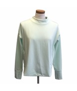 Athleta Women&#39;s Mint Light Green Denali Athletic Pullover Sweatshirt Siz... - £23.22 GBP
