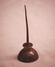 Old Vintage Sewing Machine Oil Can Mechanics Tool Rat Rod Man Cave Garag... - $19.79