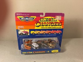 Vintage 1988 Galoob Toys Micro Machines Sun Color Changers #2 - £23.44 GBP