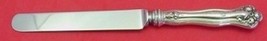 Wedding Rose by Watson Sterling Silver Regular Knife Blunt 8 5/8" Flatware - £38.33 GBP