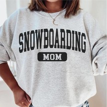 Snowboarding mom sweatshirt,funny Snowboarding sweater,Snowboarding pullover for - £34.59 GBP