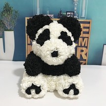 Rose Panda Toys Stuffed Full Of Love Romantic Teddy Bears Doll Creative ... - £45.99 GBP