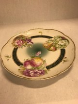 Hand painted porcelain Carlsbad China Austria platter 12 in pears flowers - £31.27 GBP