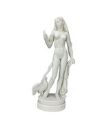 Princess Leda and Swan God Zeus Greek Cast Marble Large Sculpture Statue... - $403.37 CAD