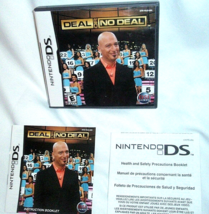 Deal or No Deal  (Nintendo DS, 2007) includes instruction booklet and hard case - $9.46
