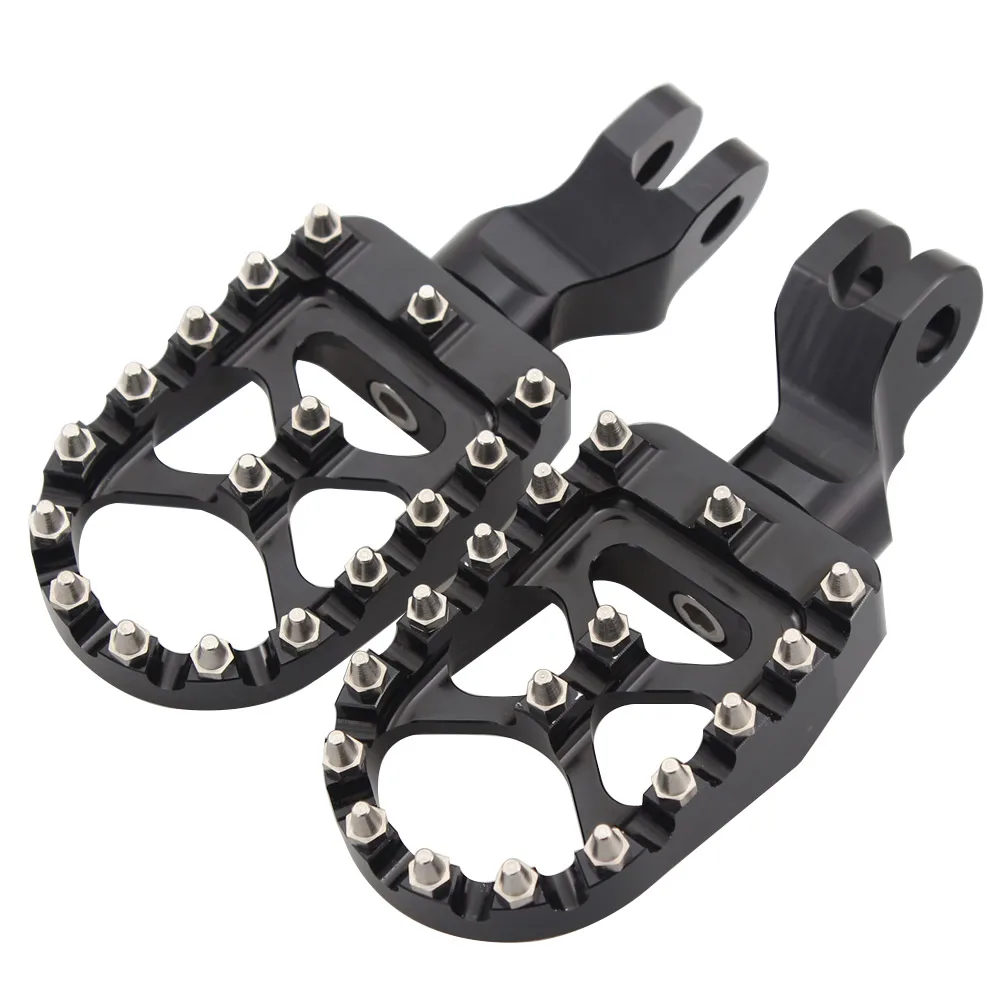 Motorcycle Aluminum Driver Front MX Foot Peg Footpeg Footrest Footd  Triumph Bon - $352.29