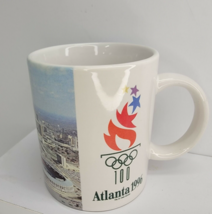 Vintage Authentic Atlanta 1996 Olympic Games Mug Atlanta, Georgia GA Skyline - £7.75 GBP