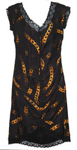 Love Moschino Black Yellow Dress Club wear Women&#39;s Dress Size US 2 EU 38... - $93.14