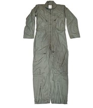 Flyers Coveralls Flight Suit Sage Green Womens Size 28MR Fire Resistant - £31.49 GBP