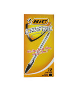 BiC Cristal Original Ballpoint Pen (12/box) - Medium Black - £26.75 GBP