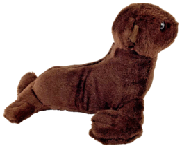 Aurora World Destination Nation Brown Seal Plush Stuffed Animal Realistic 10&quot; - $13.06