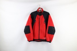 Vtg 90s The North Face Womens Petite Small Spell Out Full Zip Fleece Jac... - £54.54 GBP