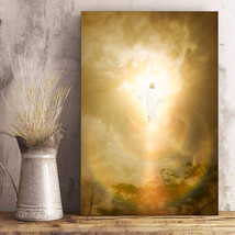 Light and Life Canvas Gift for Jesus Christ Canvas Wall Art Jesus Poster - £18.40 GBP+