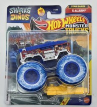 Hot Wheels Monster Trucks 2025 5 Alarm Sharks vs Dinos Series Diecast New - $18.87