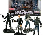 Yr 2009 GI JOE Rise of Cobra Set RESCUE MISSION (SNAKE EYES, DUKE, 2 NEO... - $54.99