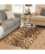 Leopard Fur Printing Area Rug size 60&quot;x 39&quot; - £37.93 GBP