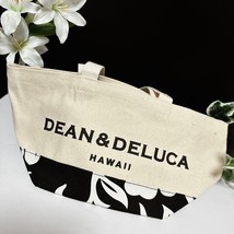 DEAN &amp; DELUCA Hawaii Limited Hibiscus Pattern 40cm x 19cm Large Bag ecobag tote - £46.19 GBP
