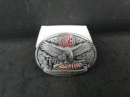 NRA Belt Buckle 930045 Made USA The Right To Keep and Bear Arms Pewter EUC - $24.95