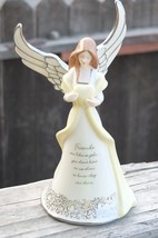 2005 The Bradford Editions &quot;Friends Are Like Angels&quot; 8&quot; Musical Figurine - £31.96 GBP