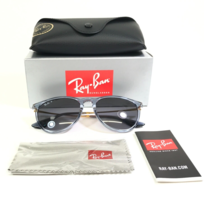 Ray-Ban Sunglasses RB4171 ERIKA 6592/T3 Transparent Gray Blue Gold Gray ... - £96.74 GBP