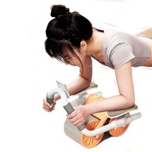 Abdominal Wheel Automatic Rebound Muscle Training Household Female Flat ... - $45.39