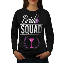 Wellcoda Bride Squad Womens Sweatshirt, Bachelorette Casual Pullover Jumper - £23.05 GBP+