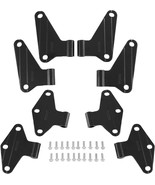 Door Hinge Kit Compatible with 2007-2018 Jeep Wrangler JK JKU Unlimited ... - €161,72 EUR
