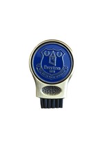 EVERTON FC GRUVE CLEANER AND GOLF BALL MARKER. GROOVE CLEANING BRUSH - $490.04 MXN