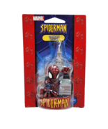 WILTON 2004 MARVEL SPIDER-MAN EMPIRE STATE BIRTHDAY CAKE CANDLE NEW SEALED - £13.36 GBP