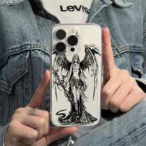 Iphone 11 12 13 14 15 16 Pro Max Plus Case Angel Art Case - $219.33 MXN