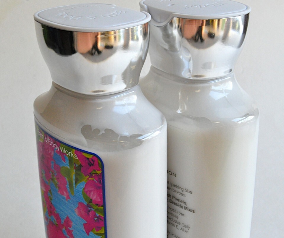 2x 8 oz Seaside Pink Jasmine Body Lotion Shea Butter Bath & Body Works HTF Item image 3