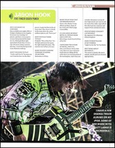 Five Finger Death Punch Jason Hook M-4 Sherman Gibson Explorer guitar pin-up pic - £3.38 GBP
