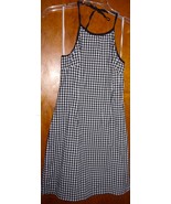 Xhilaration Black &amp; White Gingham Sundress Size M - $5.99