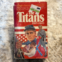 The Titans Civil War Drama Paperback Book by John Jakes from Pyramid Books 1976 - $18.27