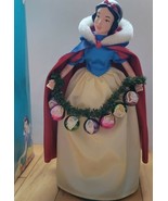 TELCO Animated Musical Disney&#39;s Snow White Wind Up Christmas Figure Smal... - $54.86 CAD