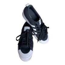 Adidas Buzz Platform Fashion Shoes Black White Sneakers Women’s Size 8 - $30.00