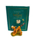 NEW Walt Disney Collection 1996 &quot;Pluto Helps Decorate&quot; Christmas Ornamen... - £49.23 GBP