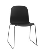 Visu Chair Sled Base By Mika Tolvanen, Black - £194.62 GBP