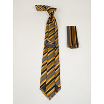 Men's Tie/Hankie Set Soft Microfiber Silky Vito Rofolo by J.Valintin VTR-64 image 2