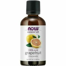 NOW Essential Oils, Grapefruit Oil, Sweet Citrus Aromatherapy Scent, Cold Pre... - £23.19 GBP