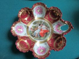 Antique German Figural Dish Plate Bowl [10N] - $123.75