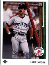 1989 Upper Deck 152 Rick Cerone  Boston Red Sox - £0.77 GBP