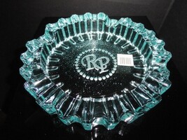 Luminoso  Teal / Blue Glass Ashtray by Rocky Patel 10" Diameter NIB image 11