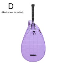 Large capacity tennis crossbody bag pure color korean style one shoulder badminton bag thumb200