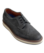 VINCE CAMUTO Shoes Elya Wingtip Derby Gray Suede Dress Oxford Mens Size ... - £28.31 GBP